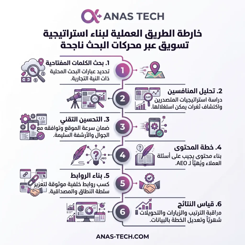 استراتيجية تسويق عبر محركات