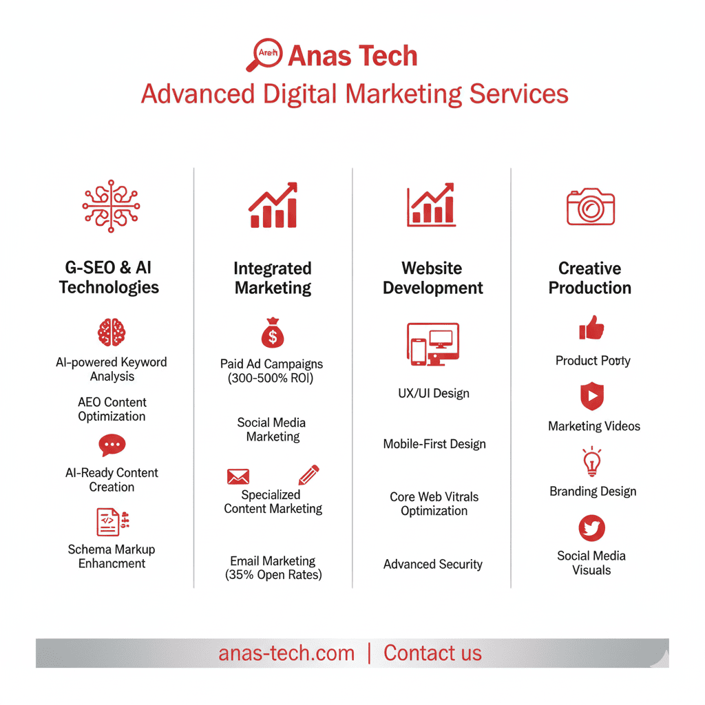 خدمات التسويق الإلكتروني