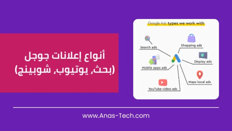 أنواع إعلانات جوجل