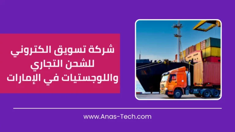 شركة تسويق الكتروني للشحن التجاري واللوجستيات